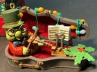 Vintage 1994 Enesco Peace On Earthworm Christmas Ornament