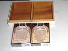 2 Bicycle Celebrating 53 Brewmasters Craft Beer Playing Cards W  Wood Case