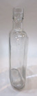 Primitive Old 1880 s 8 25  Tall Antique Glass Whiskey Flask Liquor Bottle Brandy