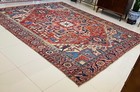 Stunning Antique Hand-knotted Exquisite Heriz Rug 9    5    X 11    2     inv1800 