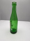 7up Green Soda Bottle 7 Fluid Oz  Roanoke - Danville Va  Vintage