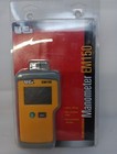 Uei Em151 Electronic Manometer Digital Pressure Meter Hvac W  Hose New Old Stock