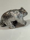 Vintage Grizzly Bear Sterling Silver  925 Miniature Cub Figurine 57g
