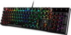 K556 Rgb Led Backlit Wired Mechanical Gaming Keyboard  104 Keys Hot-swap Mech   