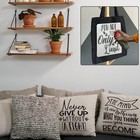 16 Pcs Reusable Word Stencils For Painting On Wood Shirt Canvas Fabric Decor