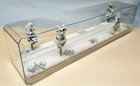 Ho Scale  16  Single Track  Display Case- winter Scene - For Any Ho Trains