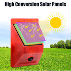 Solar Alarm Light Motion Detector Outdoor Waterproof 129db Security Siren Lamp