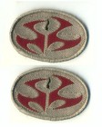 Ww Ii Us Army Airborne Hells Angels Los Ba  os Raid Philippines Death Head Patch