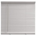 1  Cordless Vinyl Light Filtering Mini Blinds  White  23  W X 42  L