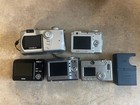 Digital Camera Lot Of 5 Canon Power Shot Kodak Minolta Vivitar Parts Or Repair