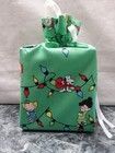 Christmas Peanuts Characters  Cotton Fabric  Handmade  Square Tissue Box Cover