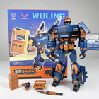 Lijiang Wuling Lzw1010p Action Figure Transformation Robot Toy Collection Gift