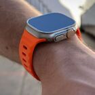 For Apple Watch Series Ultra 2 10 9 8 7 6 Iwatch 49mm Silicone Sport Band Strap