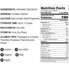 Organic California Walnuts  Halves And Pieces - Non-gmo  Kosher -by Food To Live