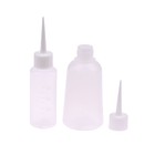 5pcs 40 100ml Plastic Clear Tip Applicator Bottle Squeeze Empty Bottle