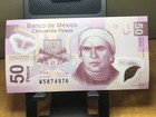 Mexico 50 Pesos Banknote Polymer 2010 Uncirculated And Mostly Consecutive 