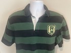 Polo Ralph Lauren R39 Badge Green Blue Stripe Large Rugby 10 Patch Custom Fit