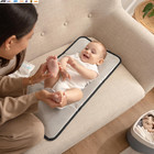 Baby Changing Pad Compact Size - Waterproof Diaper Changing Mat With Cushioned P