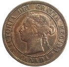 1901 Canadian Large One Cent Coin Canada Victoria Low Mintage Km  7 Lot C2-247