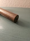 Antique Brass   Stained Glass Double Wheel Kaleidoscope  Glass Panels     