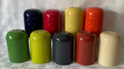 Fiesta Cheese   Sugar   Spice Shaker Retired Item Colors Art Deco - Choose Color