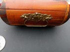 Vintage Cedar  Chest With Arched Top  Metal Handles   Straps  And Closure