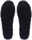 Sheepskin Insoles Black Wool Fur Fleece Inserts Cozy Fluffy Women s Premium