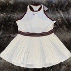 Nike Tennis Dress Womens Xxl Fz6742-110 Roland Garros Paris 2025 Court Slam  130