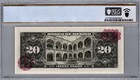 Bank Of Mexico 20 Pesos 1956  specimen  Pcgs 65 Gem Unc Ppq Pick  54ds