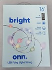 Six Sets Onn Led Fairy Light String Light 16  Feet Each W remote Multiple Colors