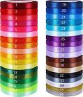 2025 Graduation Lei 3 Color Double Braided Satin Ribbon Maroon White Black