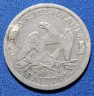 New Orleans Seated Liberty Half Dollar Love Token  Very Cool