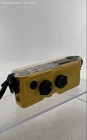 Minolta Weathermatic A Yellow Built-in Flash Underwater Film Camera