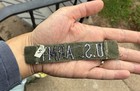  us Army  Military Patch Sew-on Name Tape Od Green 1960s-80s