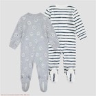 Huggies 2pk Uni Happy Face Organic Sleep N  Play Gray blue 3m  see Deal    