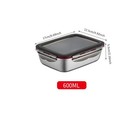 304 Stainless Steel Bento Lunch Box Leakproof Portable Food Storage Container