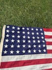 48 Star Usa Flag Philadelphia Qm Depot Military Issue Sewn Star Vintage 5x9 5   