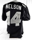 2001-04 Peoria Pirates Nelson  14 Game Used Signed Black Jersey 300