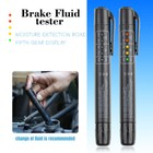 Brake Oil Fluid Tester 5 Led Moisture Liquid Tool Car Vehicle Test Indicator Pen