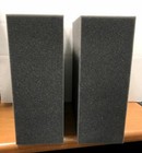 2 Firm High Density Charcoal Foam Blocks For Packing Shipping 12  X 9 5  X 4 5 