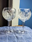 Waterford Crystal Millennium Collection Balloon Goblets Set Of 2 Happiness Pair