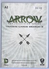 Arrow Season 2 Foil Parallel Card A1 34 40 Cryptozoic Sfc