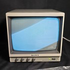 Vintage 1996 Sony Ssm-930 Black And White Screen Video Monitor 9   powers On 