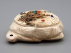 Rhoda Quam  d  Fishrock Serpentine Zuni Turtle Fetish