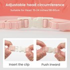 Funupup Baby Shower Cap For Kids  Adjustable Toddler Hair Washing Shield Bath   
