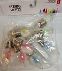 Lot O 2 Target Snow Globe Tree String Lights Led Battery 8ct Set 2021 Multicolor