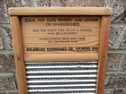 Vintage Columbus Washboard Co  Dubl Handi Washboard 18  X 8-1 2 