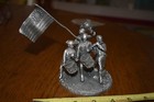 Vintage Hudson Pewter  the Spirit Of 1776   718 Statue Figurine   Made In Usa
