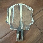 Antique Brass License Plate Topper Olympiad Los Angeles 1932