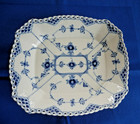 Royal Copenhagen Blue Fluted Full Lace - 1143 - Rectangular Cake Plate